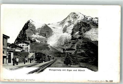 Wengernalp - Eiger Mönch Bahnhof Eisenbahn