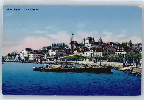 1260 Nyon Bois-Bougy - Lac Leman, Schloß, Le Quai