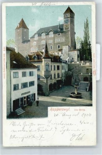 8640 Rapperswil SG - Schloß, Burg