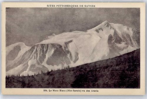 Le Mont Blanc - vu des Aravis AKU1