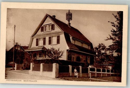 8460 Marthalen Foto AK Postamt
