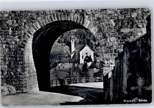 6484 Wassen UR - Kirche