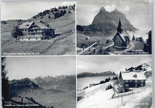 6430 Schwyz - Berggasthaus Haggenegg