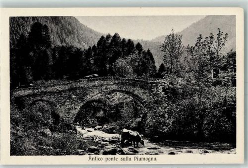 Piumogna Alm KEINE AK Antico ponte