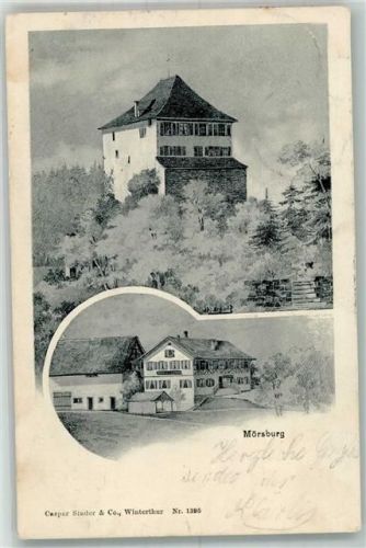 8400 Winterthur 1905 Foto AK Schloss Mörsburg