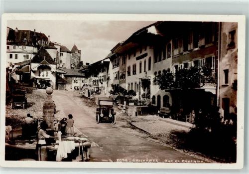 1663 Gruyères - Frauen waschen am Brunnen