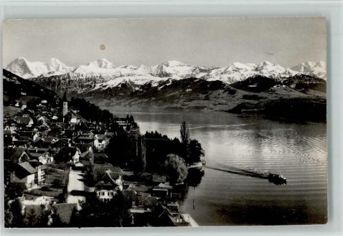 3652 Hilterfingen - Thunersee Alpenkette Eiger Mönch Jungfrau