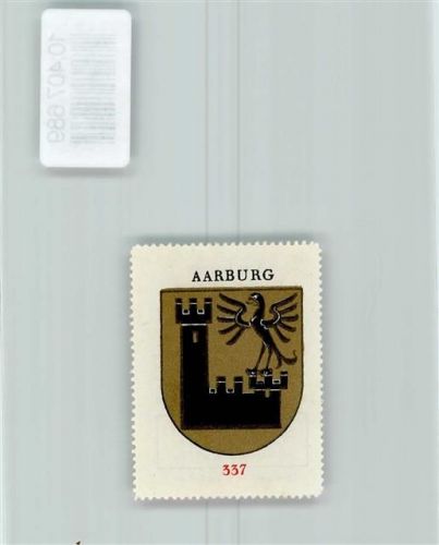 4663 Aarburg - Vignette Wappen Kaffee Hag 1920-1940