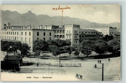 3600 Thun 1913 - Kasernen