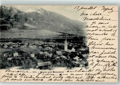 7310 Bad Ragaz 1901 - Maienfeld