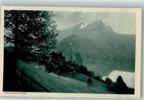 6363 Fürigen 1918 Foto AK Hotel Kurhaus