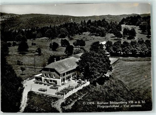 Bözingenberg - Fliegeraufnahme Kurhaus