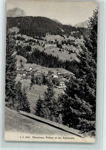 1885 Chesières - Villars et les Diablerets