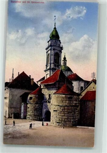 4500 Solothurn Soleure - Baseltor St. Ursusturm