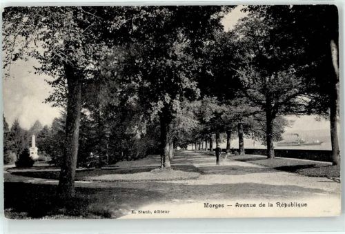 1110 Morges 1911 - Avenue de la Republique