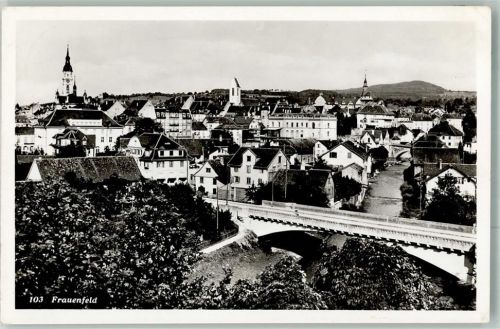 8500 Frauenfeld 1945 Foto AK