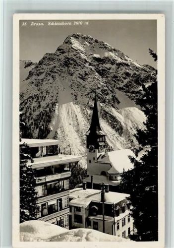7050 Arosa - Schiesshorn Winterlandschaft