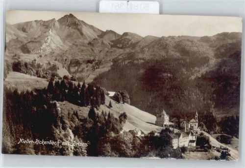 6383 Niederrickenbach Maria Rickenbach - Brisen