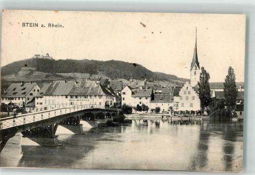 8260 Stein am Rhein 1908 - Brücke