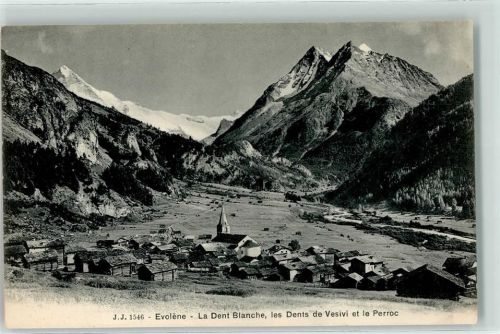 1983 Evolène - Dent Blanche Dents de Veisivi