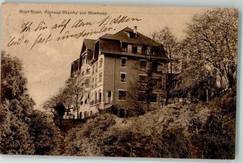 1832 Cornaux VD Montreux 1913 - Mont-Riant