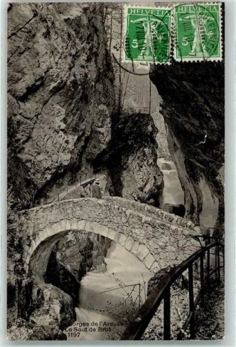 2017 Boudry 1910 - Gorges de l Areuse le Saut de Brot