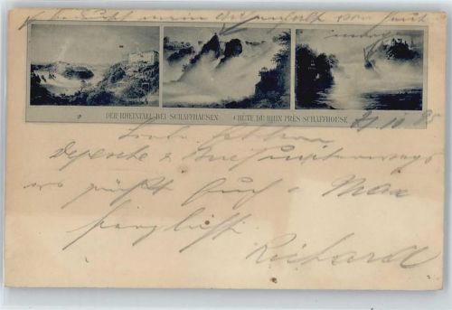 8200 Schaffhausen Sciaffusa - Rheinfall