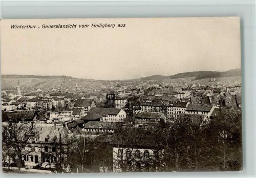 8400 Winterthur 14909 - Panoramaansicht vom Heiligenberg