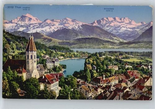 3600 Thun Gebrauchsspuren Jungfrau, Blümlisalp