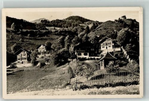 7220 Schiers 1933 Foto AK