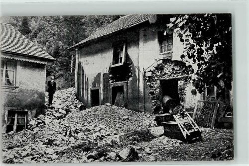2325 Les Joux-Derrière 1917 - les Graviers Katastrophe Ort handschriftlich