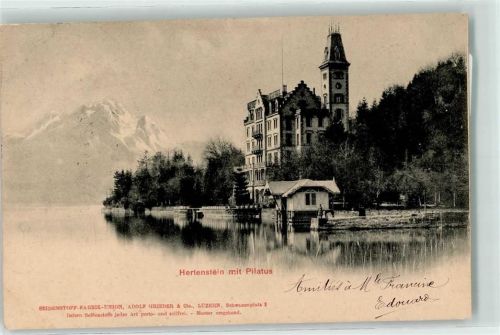 6353 Hertenstein 1902 - Pilatus Hotel