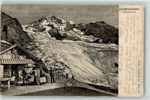 3823 Eigergletscher 1905 - Station Jungfraubahn Gasthaus