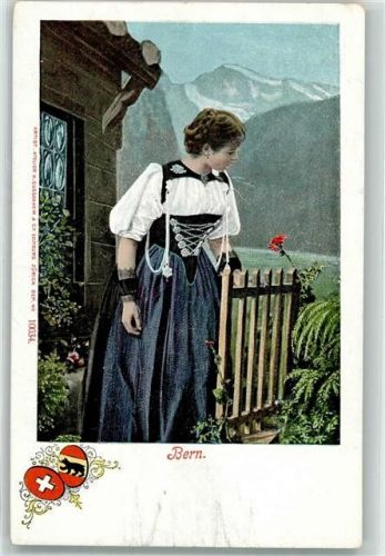 3000 Bern Berne - Trachtenmädchen