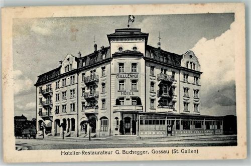 9200 Gossau SG Foto AK Hotel Quellenhof
