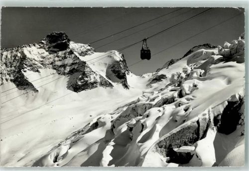 3906 Saas-Fee - Luftseilbahn Langefluh Egginer und Feegletscher