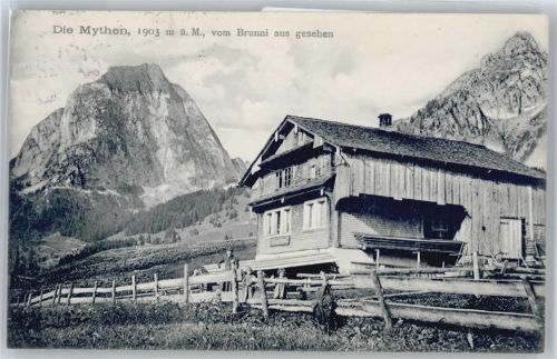 6430 Schwyz - Brunni , Mythen