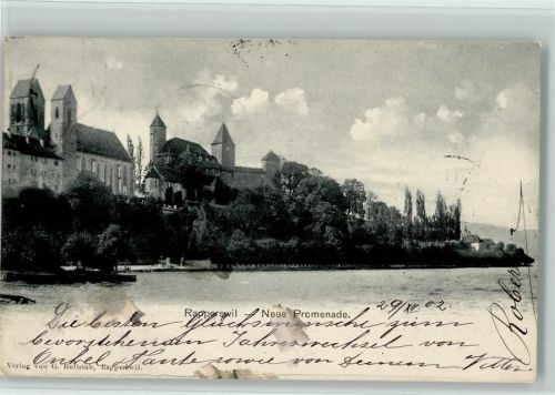 8640 Rapperswil SG 1902 - Neue Promenade