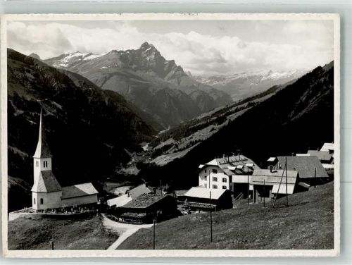 7106 Tenna Foto AK Kirche