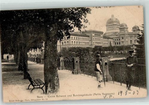 3000 Bern Berne 1903 - Bundeshaus kleine Schanze