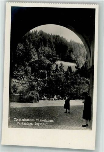 6440 Ingenbohl Foto AK Töchterinstitut Theresianum
