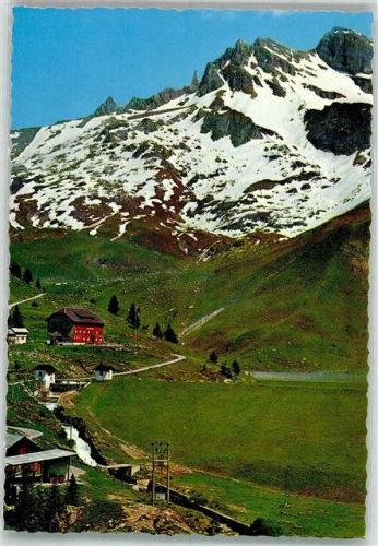 6387 Oberrickenbach Foto AK Pension Bannalpsee