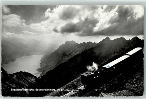 Brienzer Rothorn BE - Brienzerrothornbahn Gewitterstimmung
