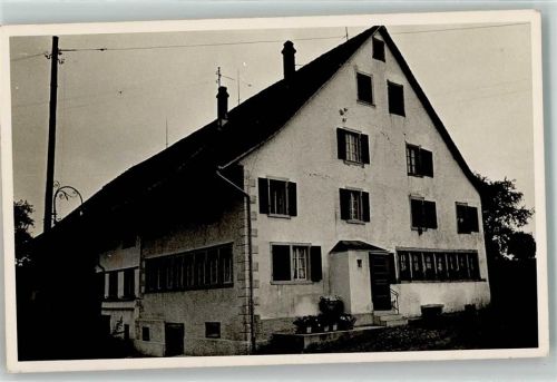 8127 Forch Privatfoto AK Ort handschriftlich