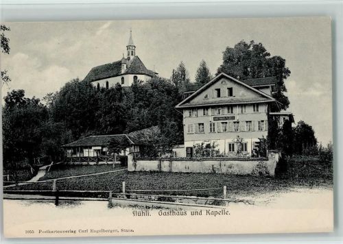 6173 Flühli LU - Gasthaus und Kapelle