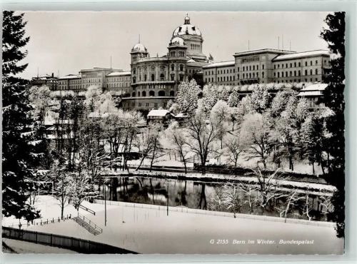 3000 Bern Berne - Bundespalais Winter