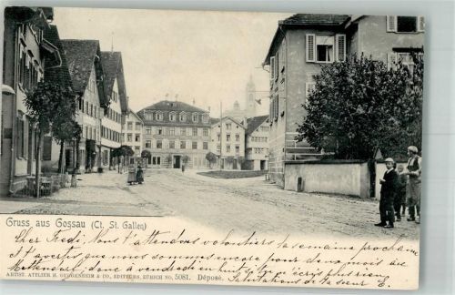 9200 Gossau SG 1901 Foto AK