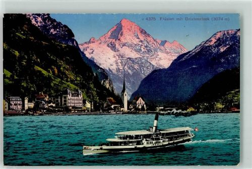 6454 Flüelen - Bristenstock Dampfer Uri