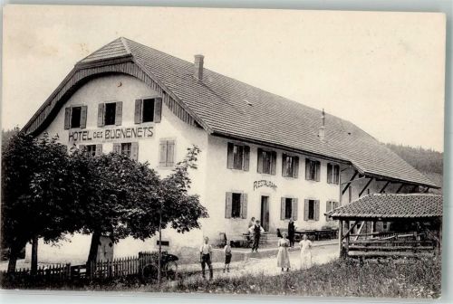 2058 Le Pâquier NE Les Bugnenets Foto AK Hotel des Bugnenets