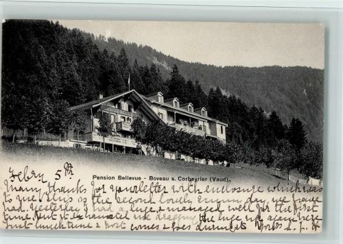 1856 Corbeyrier 1905 - Pension Bellevue, gute Erhaltung AK